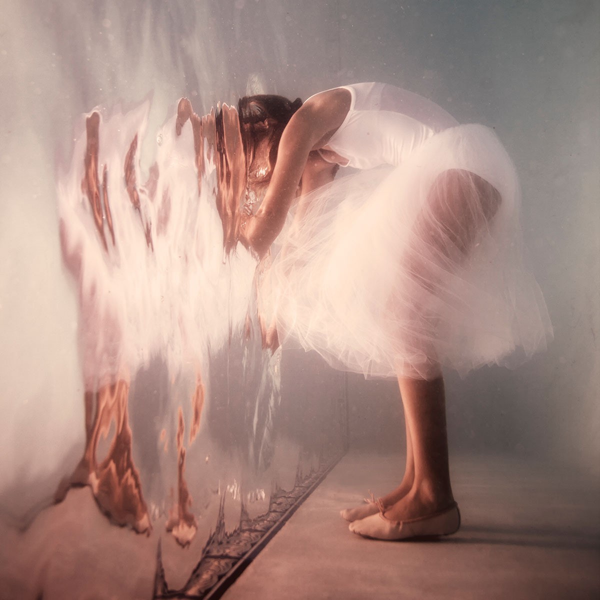 Arte fantasía, abstracto, agua, vestido blanco, fotografía, Obra de arte, ballet, color, mano, Sentido, imagen