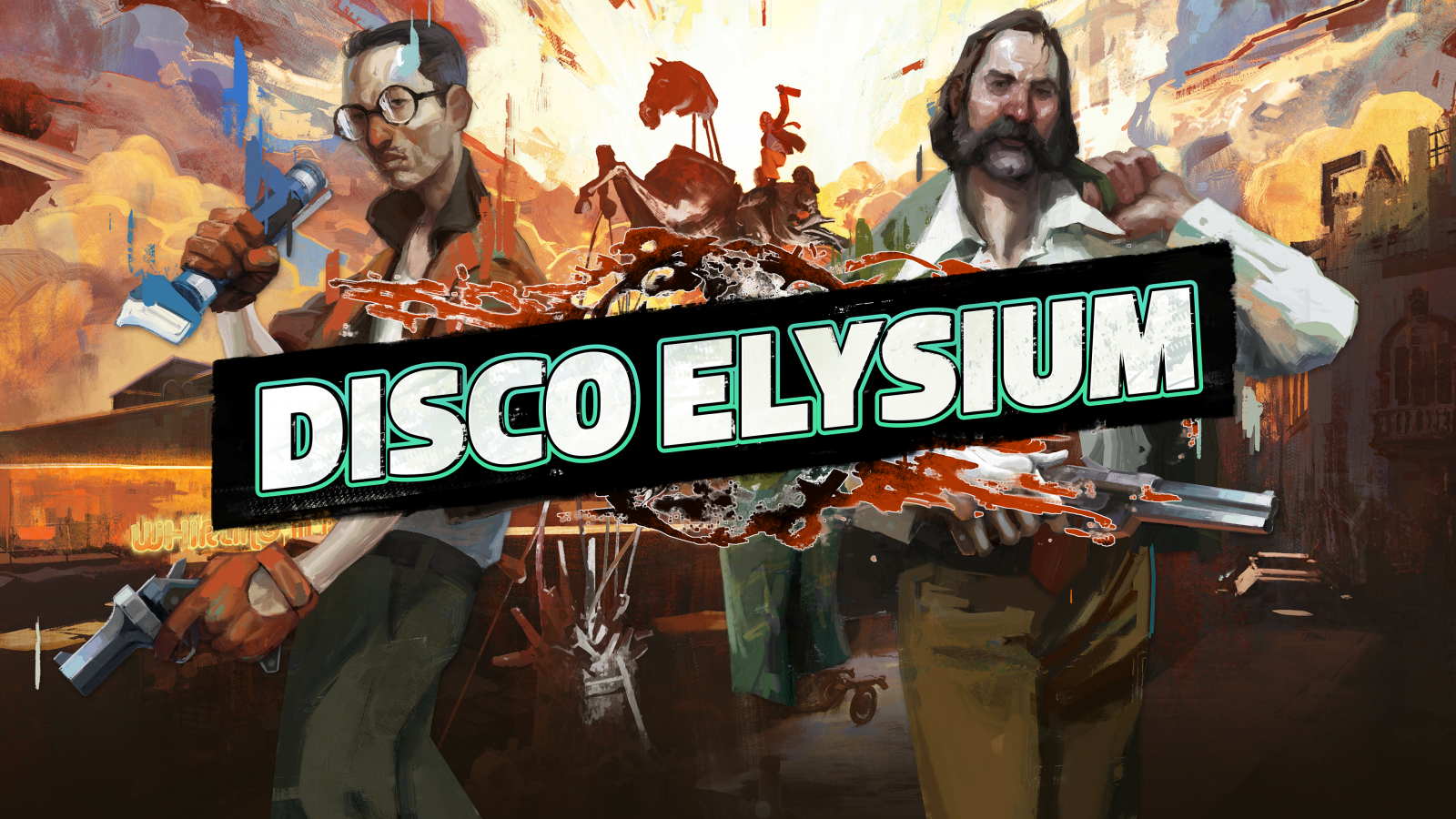  Disco Elysium Game Logo 3840x2160 Bizarrespot 