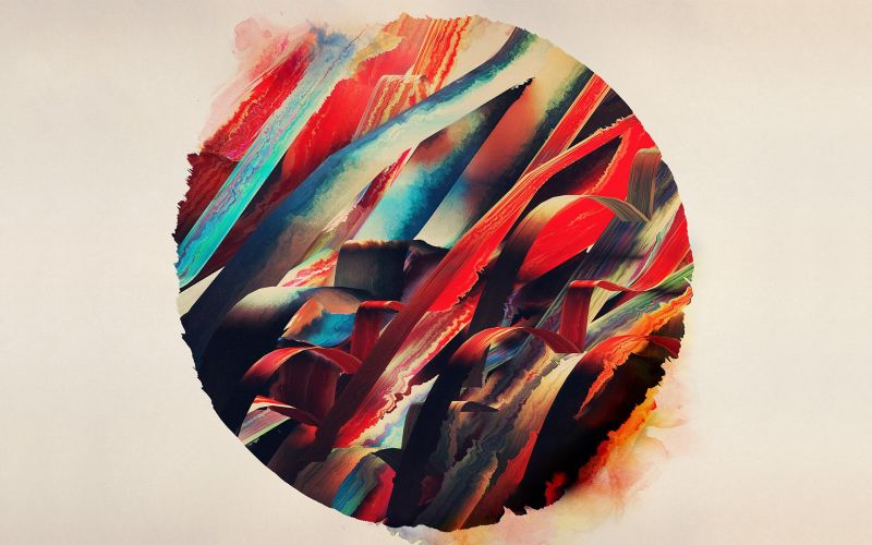 abstrato, vermelho, padronizar, roupas, ARTE, círculo abstrato, vermelho, padronizar, roupas, ARTE, círculo