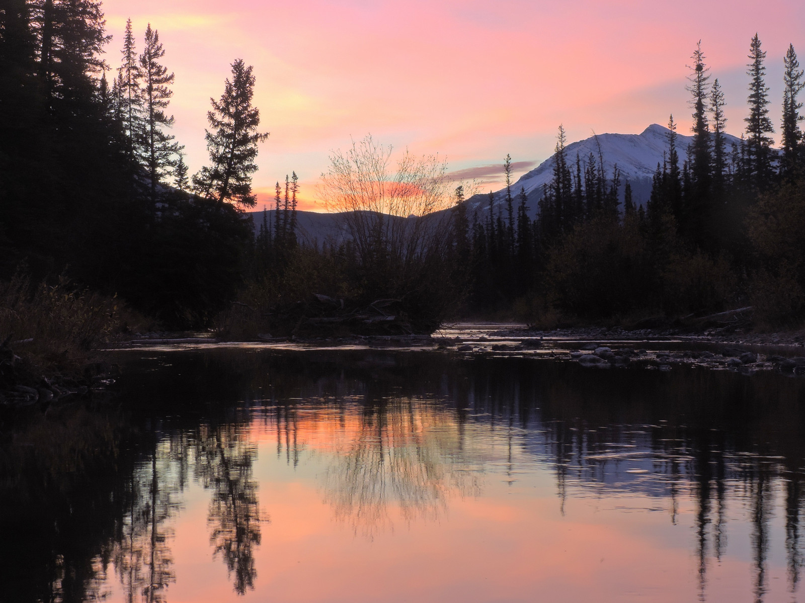 Wallpaper Sun, Canada, mountains, nature, sunrise, landscape, rockies