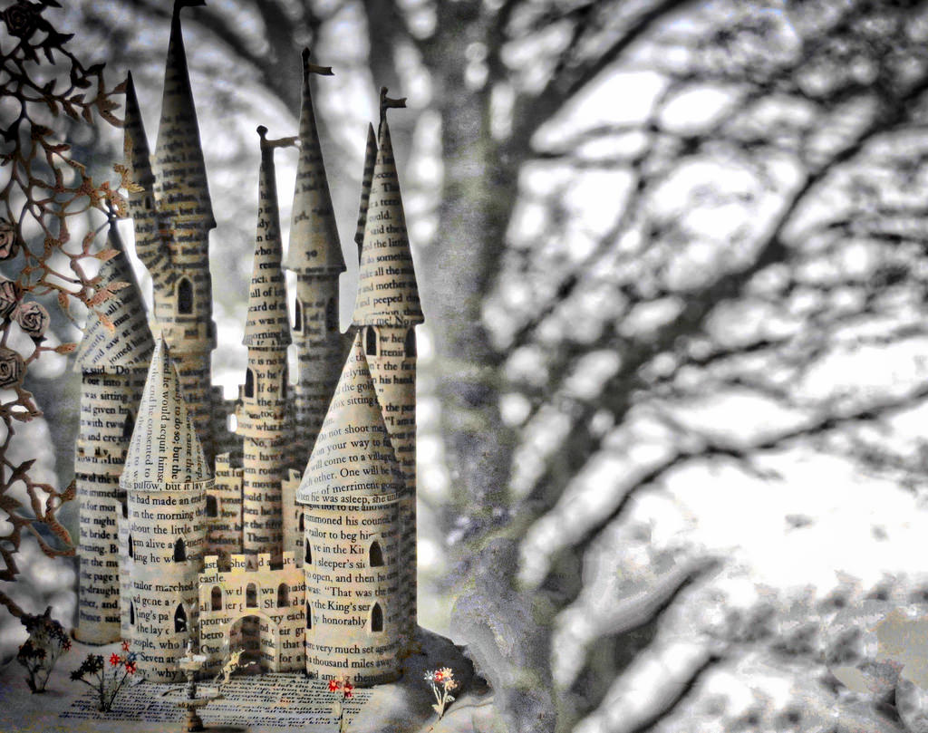 sníh, zima, dřevo, větev, knihy, kouzlo, papír, bokeh, zmrazení, strom, rostlina, pohádka, HSS, sliderssunday, slova, karta, clanflickr, Castleonthehill, Hayonwye, Ed Sheeran
