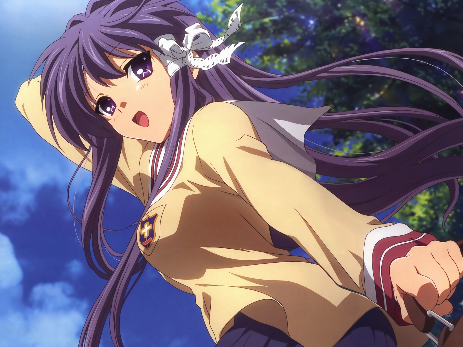 ภาพประกอบ, อะนิเมะ, งานศิลปะ, Clannad, จอย, Fujibayashi Kyou, หญิงสาว, การเคลื่อนไหว, มังงะ