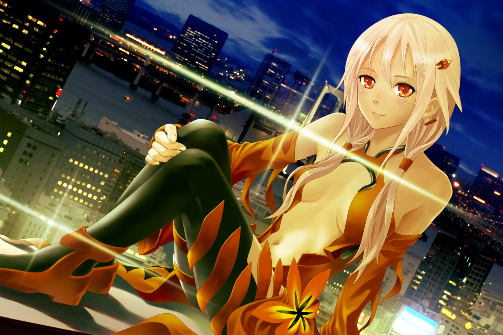 ภาพประกอบ, อะนิเมะ, สาวอะนิเมะ, มงกุฎผิด, Yuzuriha Inori, ตำนาน, ภาพหน้าจอ, วอลล์เปเปอร์คอมพิวเตอร์