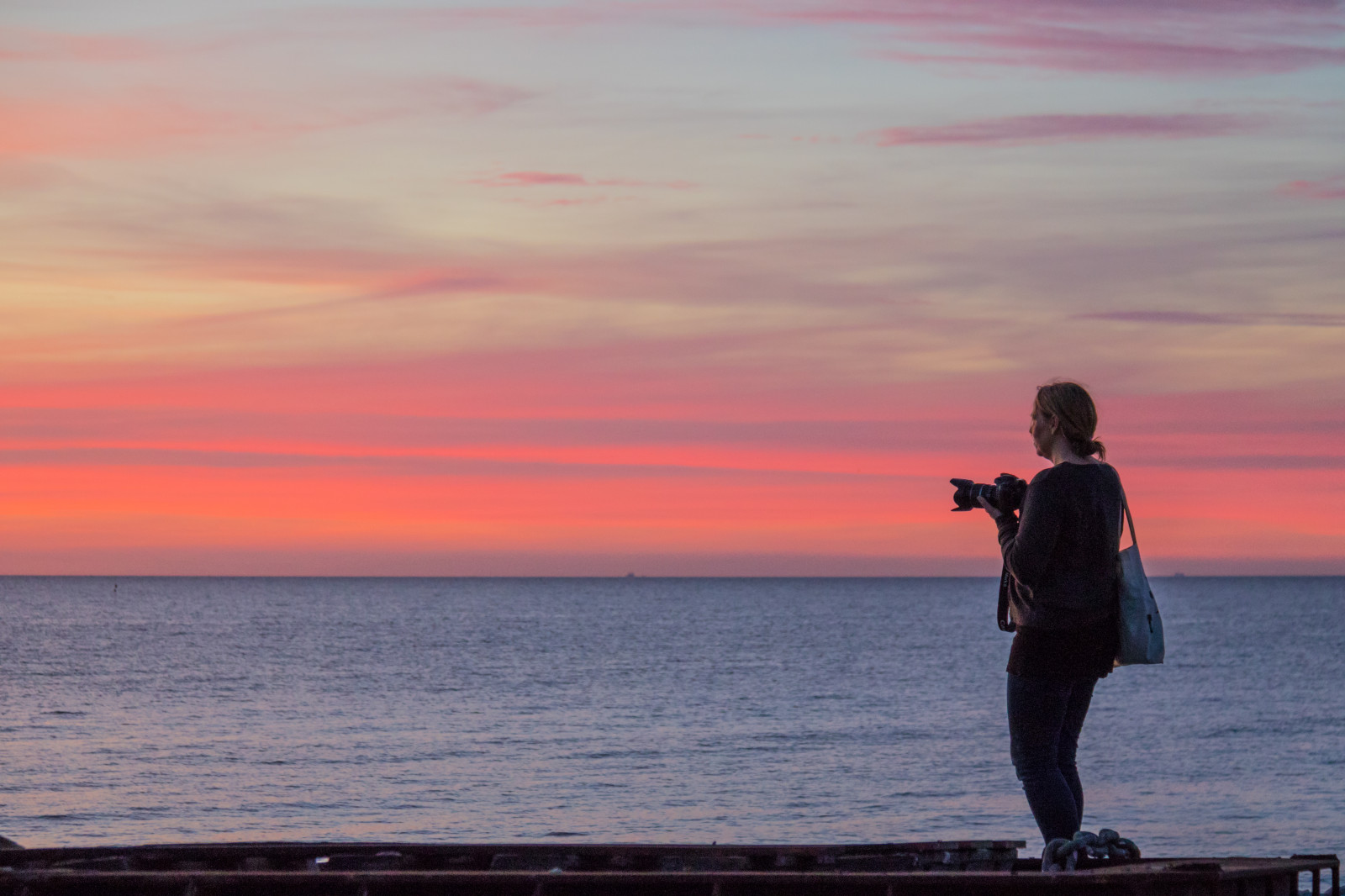 persone, tramonto, mare, baia, puntellare, cielo, silhouette, spiaggia, Alba, sera, mattina, costa, orizzonte, crepuscolo, Visby, nube, alba, oceano, onda, m nniska, Gotland, attackfoto, annika, corpo d'acqua