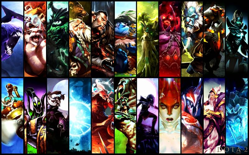 collage,glass,herons,Dota 2,Dota,Steam software