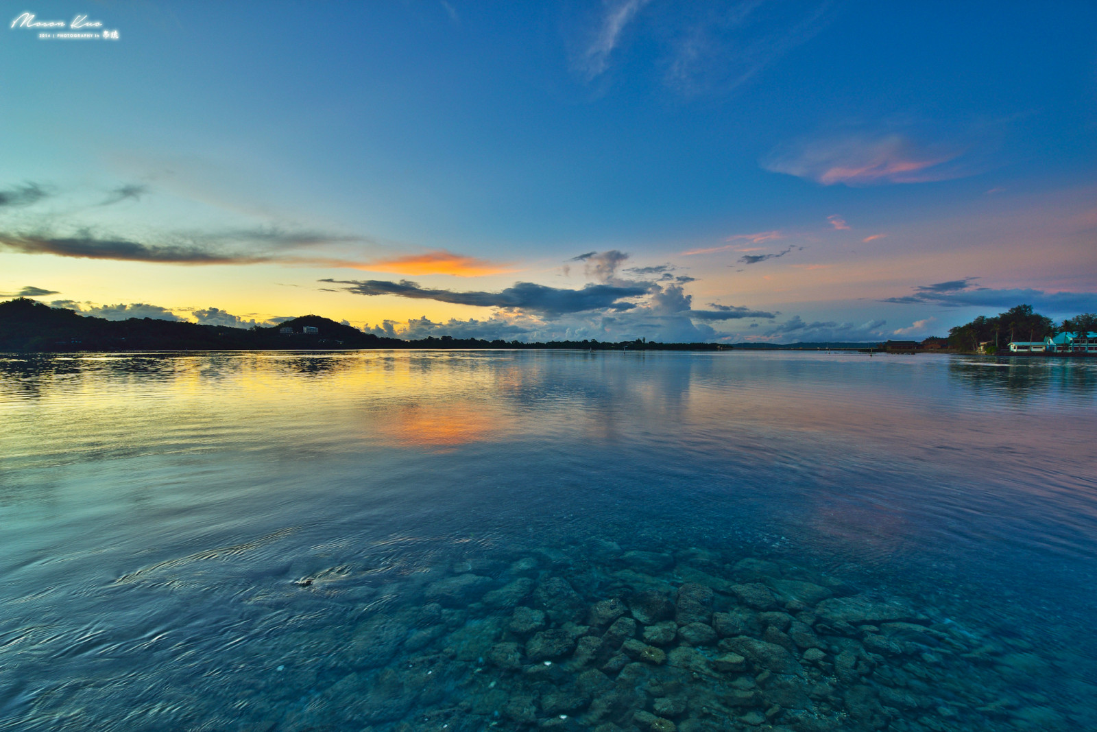 longexposure, cestovat, západ slunce, Ryba, přímořská krajina, krajina, lodě, ostrov, Nikon, záře, Nano, Ultrawide, Palau, AFS, 2014, Palauroyalresort, 1424mm28g, D800E, Požární cloud