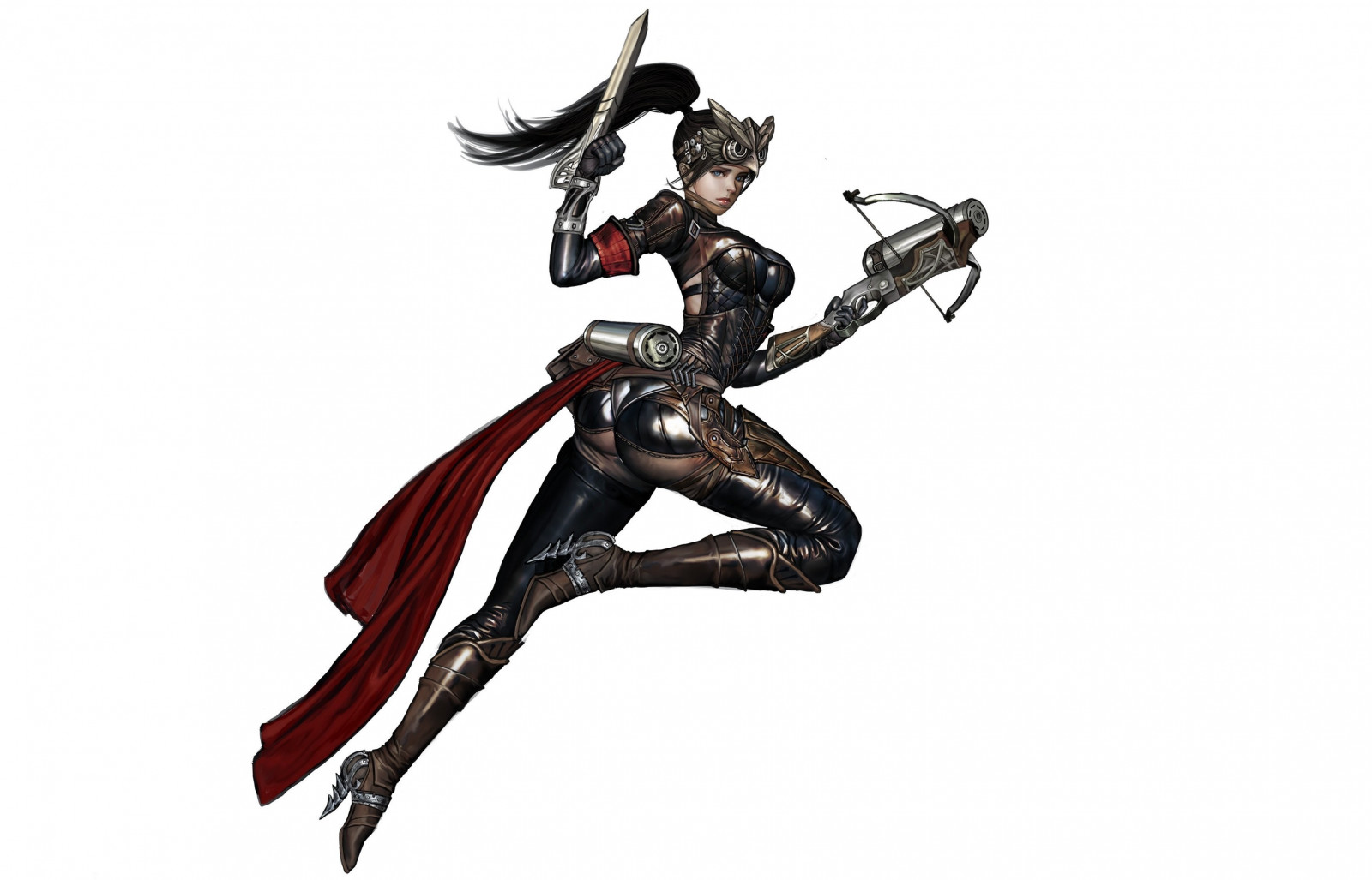 Wallpaper fantasy art, warrior, Toy, archer, figurine, action figure