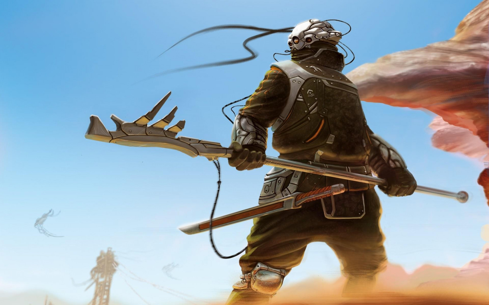 Wallpaper : fantasy art, soldier, Person, mythology, Marksman ...