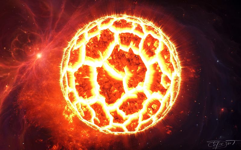 digitální umění, umělecká díla, space art, vesmír, kruh, plamen digitální umění, umělecká díla, space art, vesmír, kruh, plamen