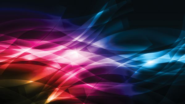 abstract,colorful,wavy lines,line art
