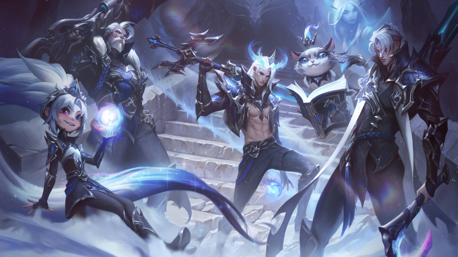 壁纸 : EDG Worlds 2021 Champion, Aphelios League of legends, Graves