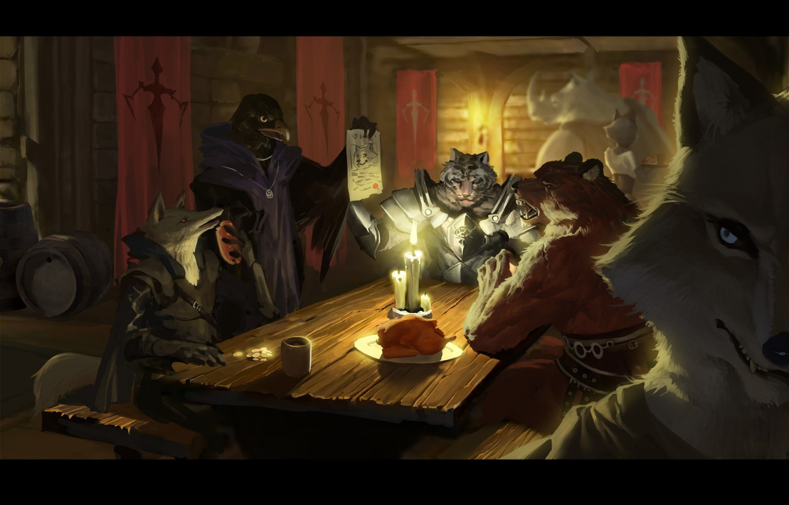 ขนยาว, Anthro, เกม, ภาพหน้าจอ, วอลล์เปเปอร์คอมพิวเตอร์, เกมพีซี