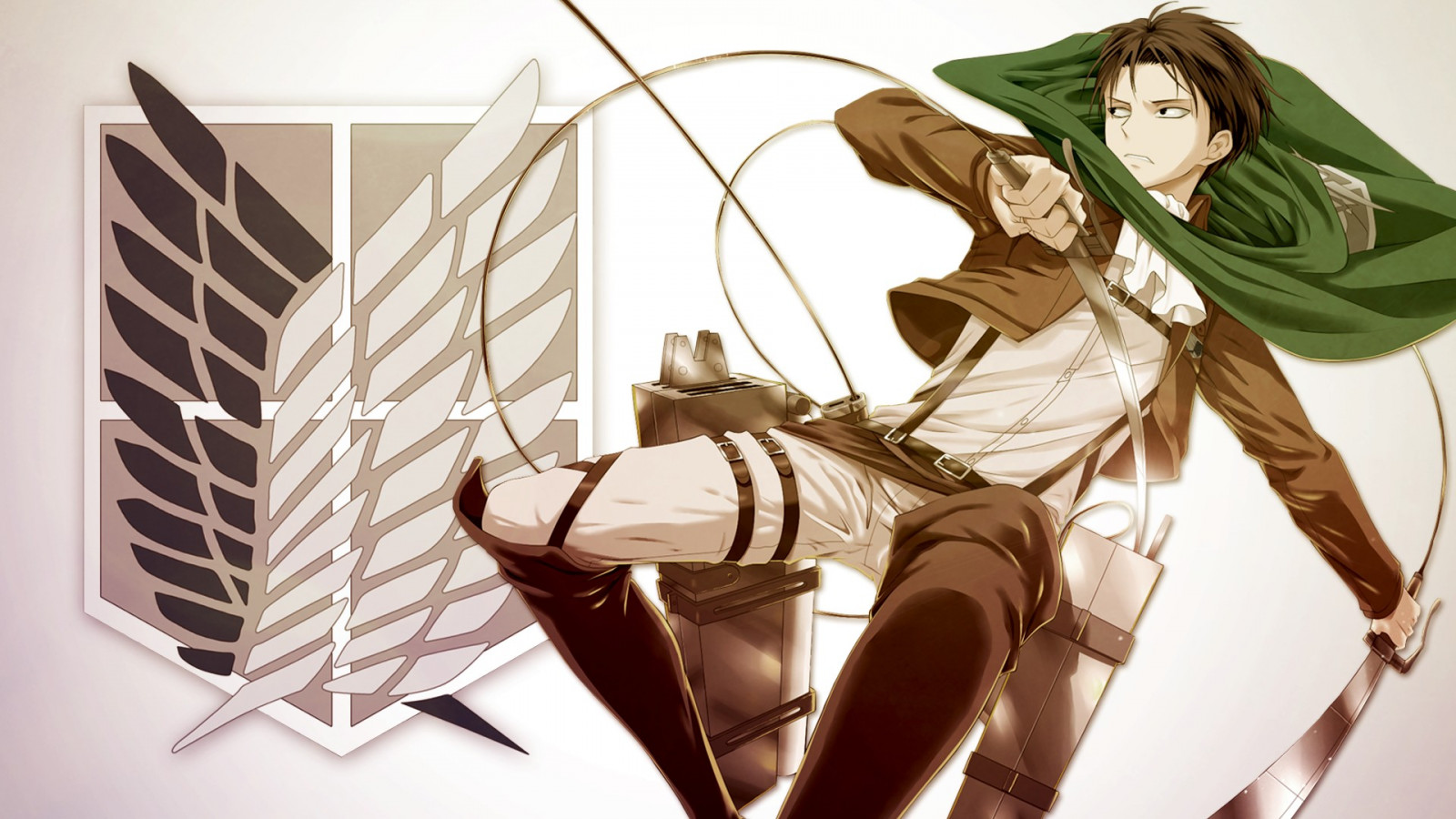 ภาพประกอบ, อะนิเมะ, อะนิเมะชาย, Shingeki no Kyojin, เลวีแอคเคอร์แมน, มังงะ