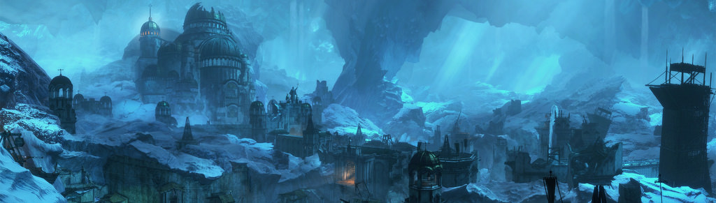 led, Pod vodou, svět, Arktický, rampouch, hrobka, metropole, Formace, Terén, Snímek obrazovky, vzestup, počítač tapeta, zvláštní efekty, biome, geologický fenomén, ledová landform, lara, ledová jeskyně, jev, políčko, nájezdník, visual effects