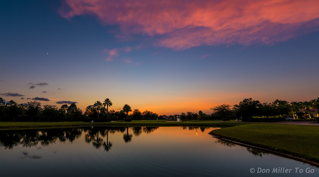 Fondos de pantalla rosado, puesta de sol, verano, panorama, naranja