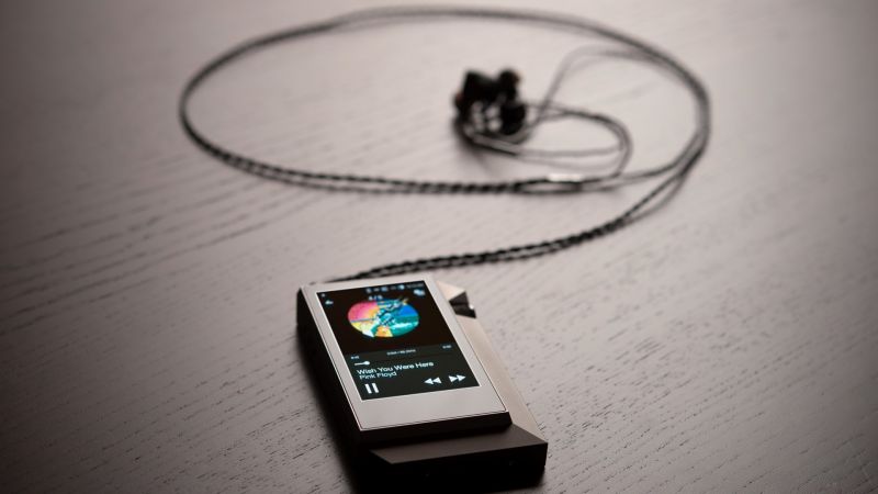 technika, Astell Kern AK380, Černá, ruka, šperky, přístroj technika, Astell Kern AK380, Černá, ruka, šperky, přístroj