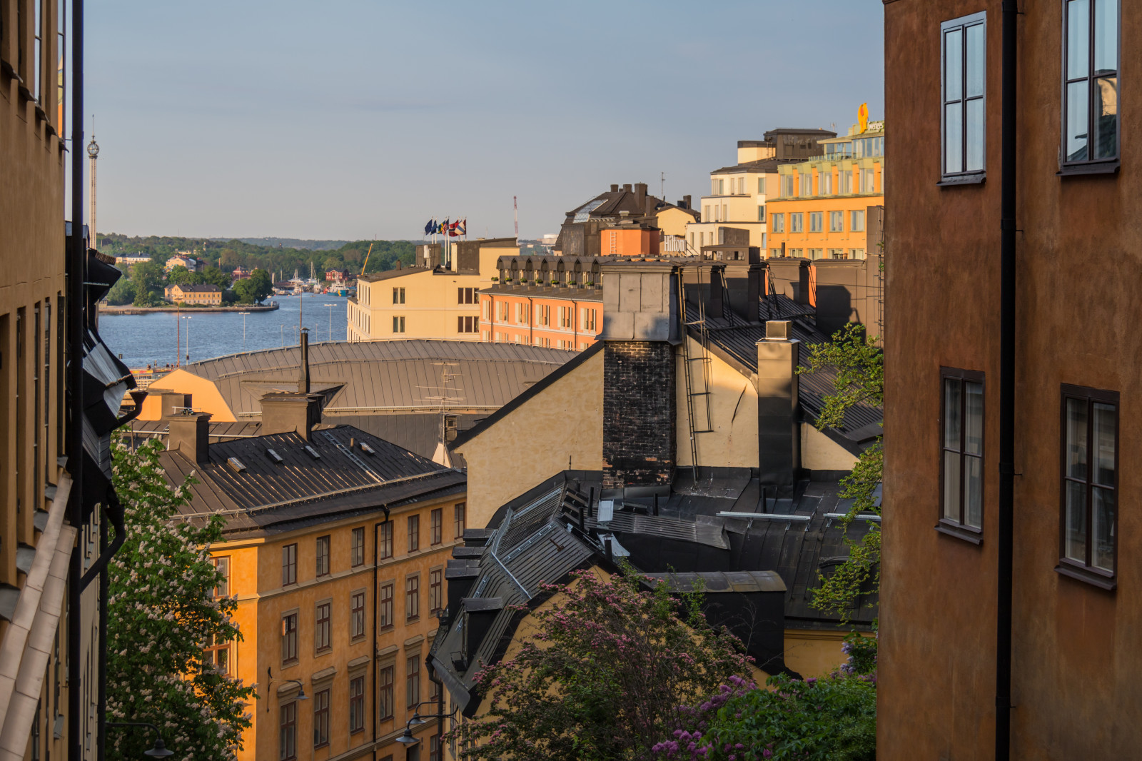 architettura, costruzione, casa, balcone, cittadina, Stoccolma, Cottage, tenuta, centro, Byggnad, casa, attackfoto, attackfoto7, appartamento, facciata, area urbana, corso d'acqua, Quartiere, Zona residenziale, struttura esterna, proprietà