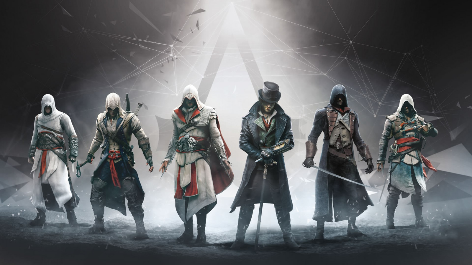 video games, Assassin's Creed, Toy, Edward Kenway, Assassin's Creed Syndicate, Assassin's Creed Unity, Assassin's Creed Black Flag, Alta r Ibn La Ahad, Assassin's Creed Brotherhood, Assassin's Creed Chronicles, screenshot, action figure