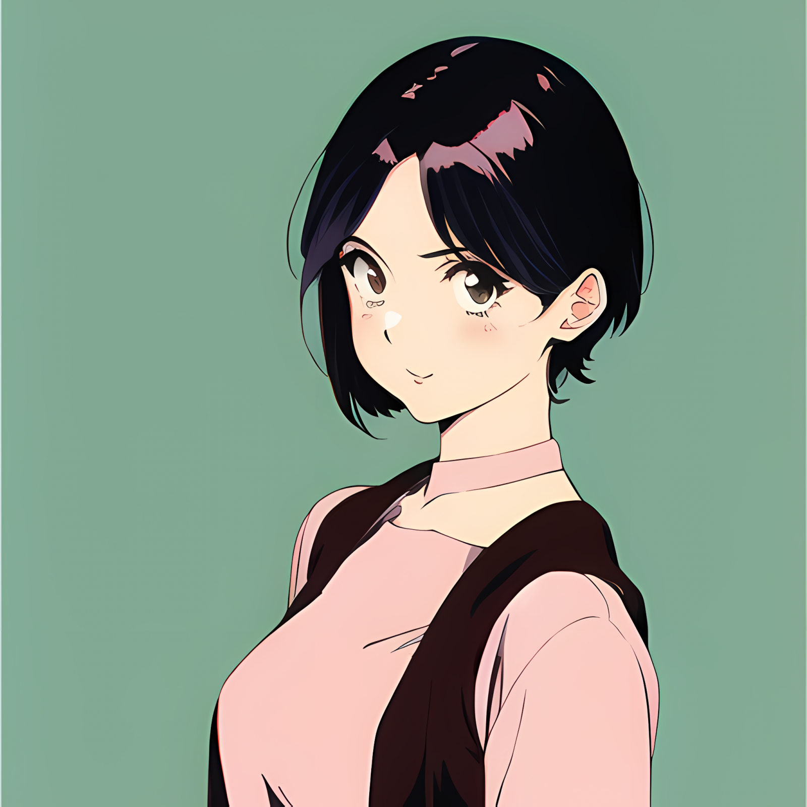 Anime girls, novel ai