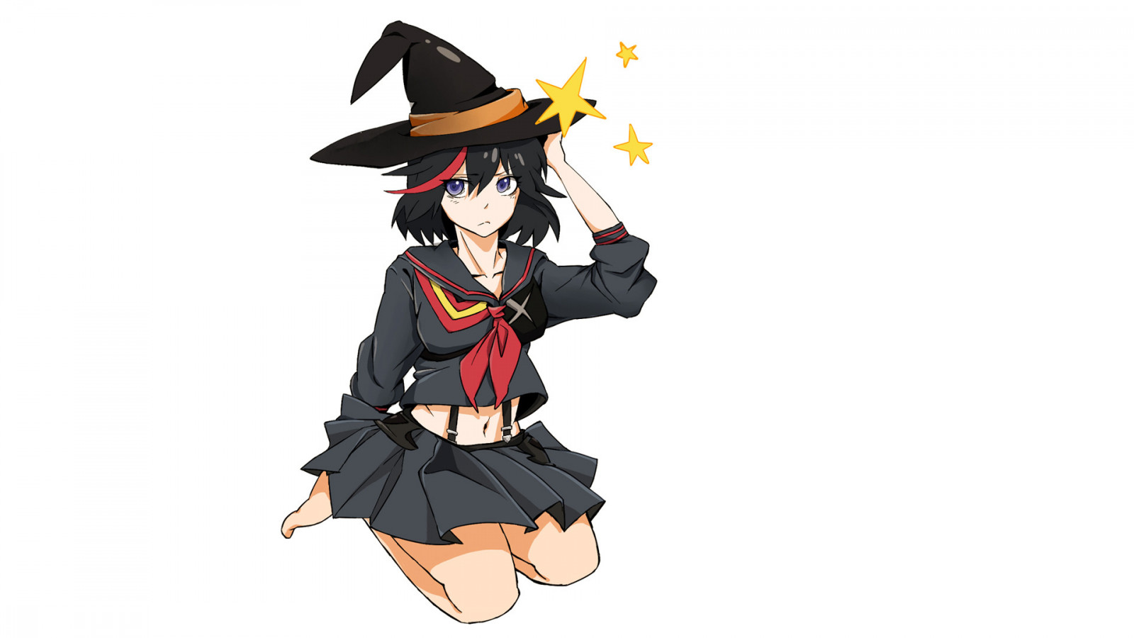 ilustrace, anime, kreslená pohádka, Kill la Kill, Matoi Ryuuko, Osoba, kostým, 1920x1080 px, kostýmy, profese