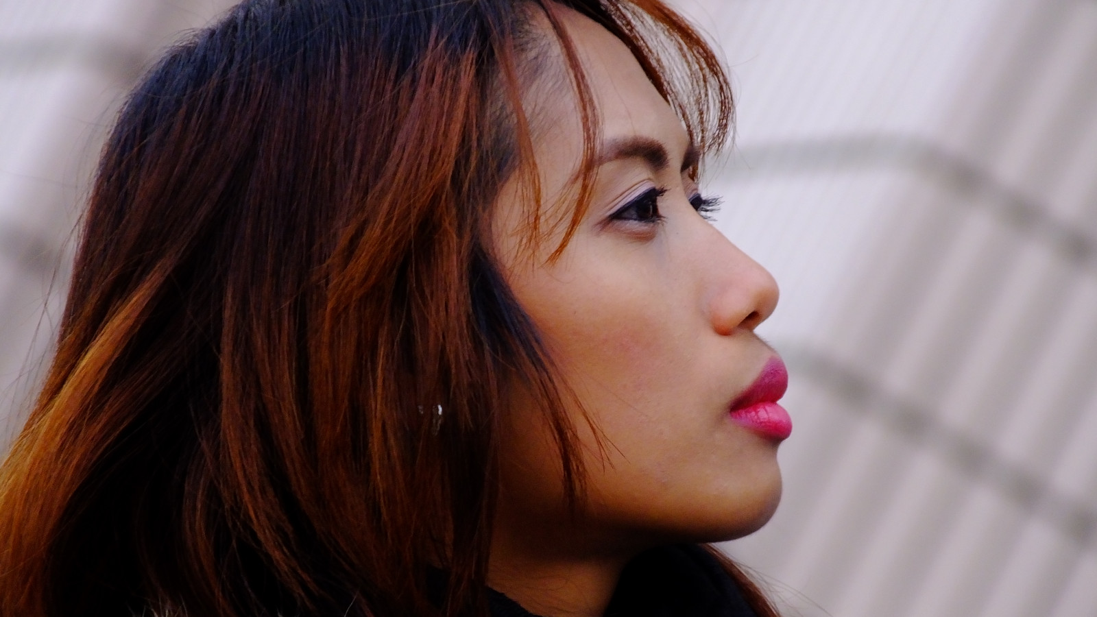 nos, člověk barva vlasů, krása, dívka, obočí, tvář, ret, brada, čelo, černé vlasy, barvení vlasů, hnědé vlasy, dlouhé vlasy, usměj se, portrét, ofina, krk, řasa