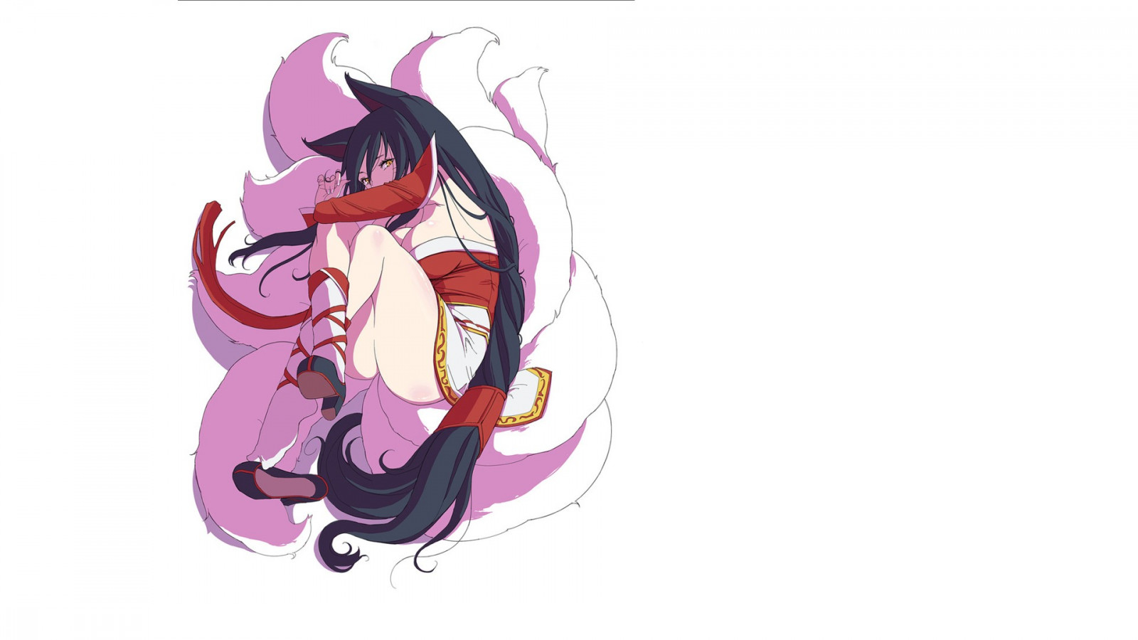 výkres, ilustrace, videohry, anime, anime dívky, kůň, League of Legends, kreslená pohádka, Ahri, poník, skica, orgán, kůň jako savci