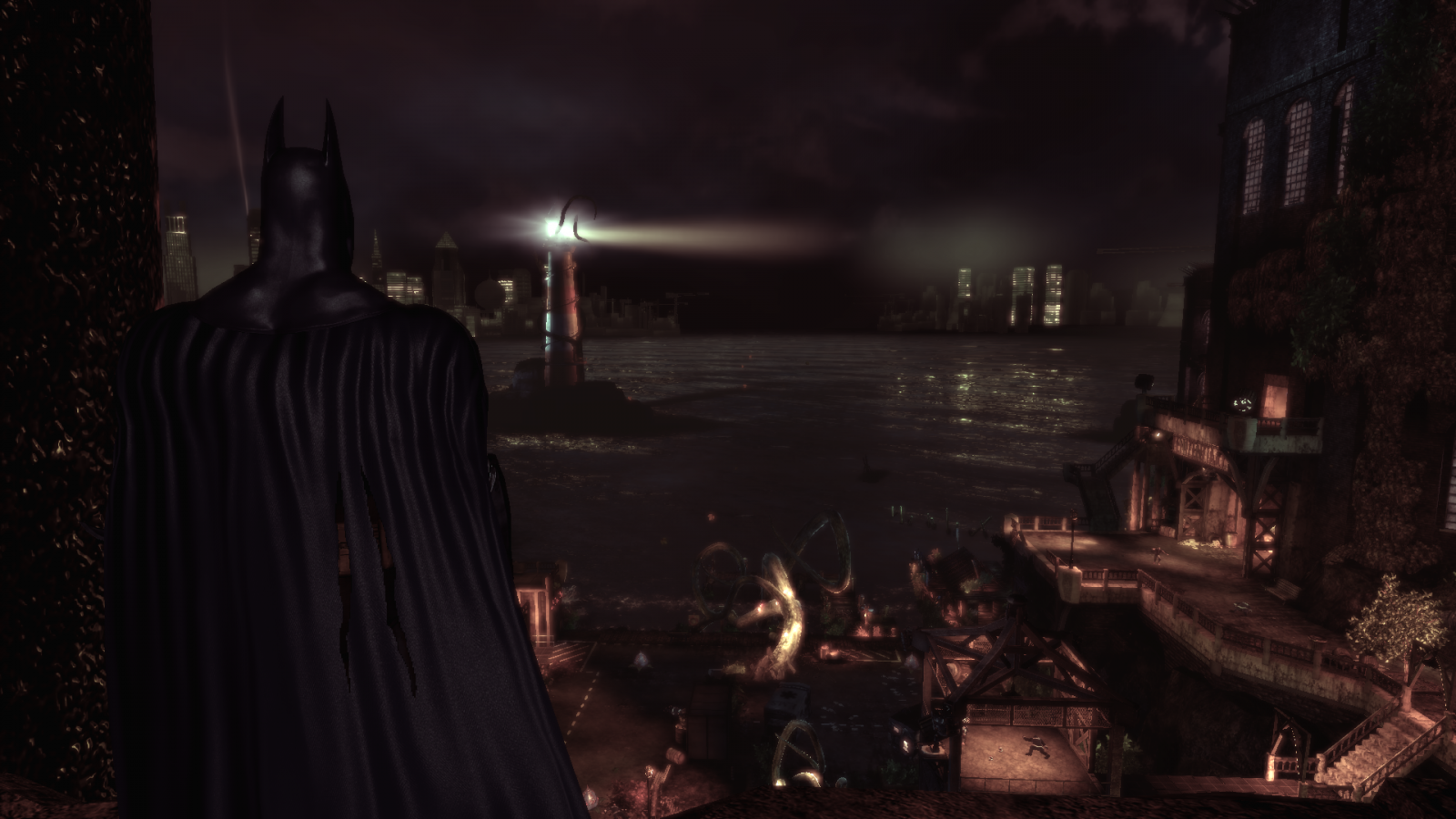 cielo, acqua, costruzione, città, mezzanotte, cg artwork, flash photography, oscurità, evento, spazio, sera, video game software, avventura dinamica, notte, riflessione, gioco pc, Strategy video game, finzione, personaggio fittizio, moto d'acqua, calore, paesaggio