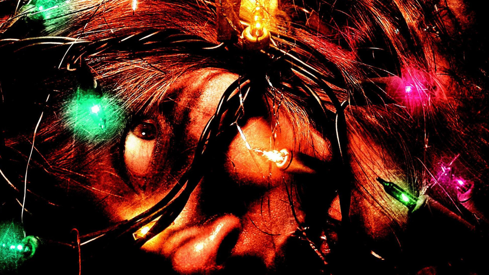 tvář, hrůza, prostor, ohňostroj, půlnoc, událost, diwali, Karneval, festival, tma, strach, grafika, girlanda, počítač tapeta, zvláštní efekty, organismus, Nový Rok, žárovky, slavnost, Černé Vánoce