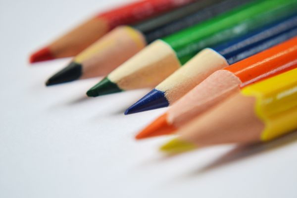 bright,writing,sharp,color,hand,pencil