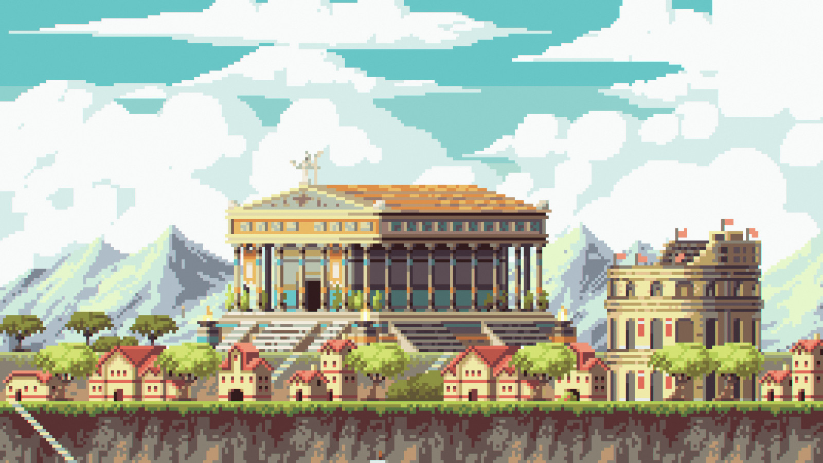 dagtimerne, bygning, natur, verden, plante, himmel, Sky, biom, facade, vindue, KUNST, by, Natural landscape, træ, maleri, milepæl, menneskelig bosættelse, illustration, byplanlægning, paper product, Turisme, landskab, historiske sted, græs, skrifttype, hus, klassisk arkitektur, middelalderlig arkitektur, turistattraktion, fritid, blandet brug, ejendom, bjerg, palæ, historie