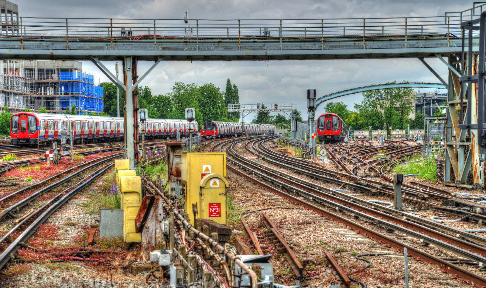 park, Londýn, podzemí, Nikon, HDR, D610, wenbley