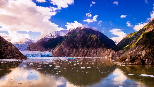 Alaska, juneau, arm, fjord, June, spring
