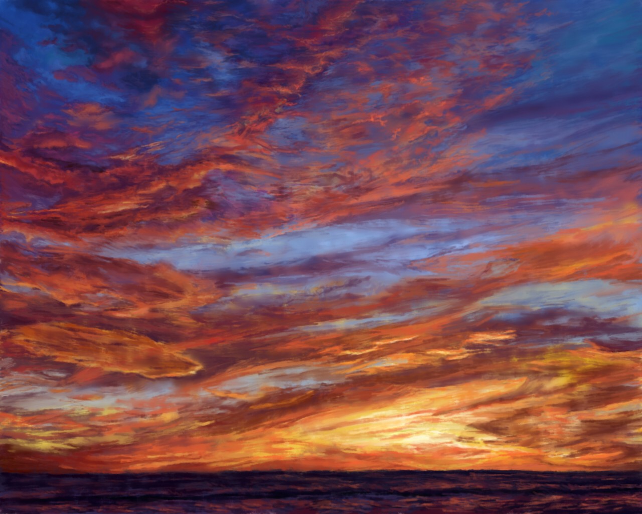 západ slunce, nebe, umělecká díla, mraky, svítání, večer, horizont, atmosféra, soumrak, mrak, svítání, odlesk, červená obloha v dopoledních hodinách, meteorologický jev