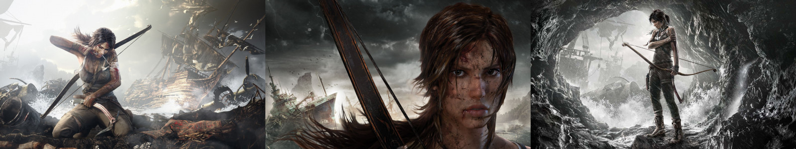 5760x1080 px, políčko, jeu, jeux, lara, monitor, multi, násobek, nájezdník, obrazovka, parní, hrobka, trojnásobný, video, video hra