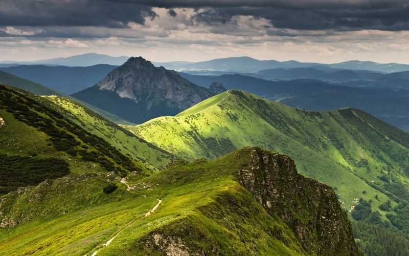 krajina, kopec, jezero, Příroda, fotografování, zelená krajina, kopec, jezero, Příroda, fotografování, zelená