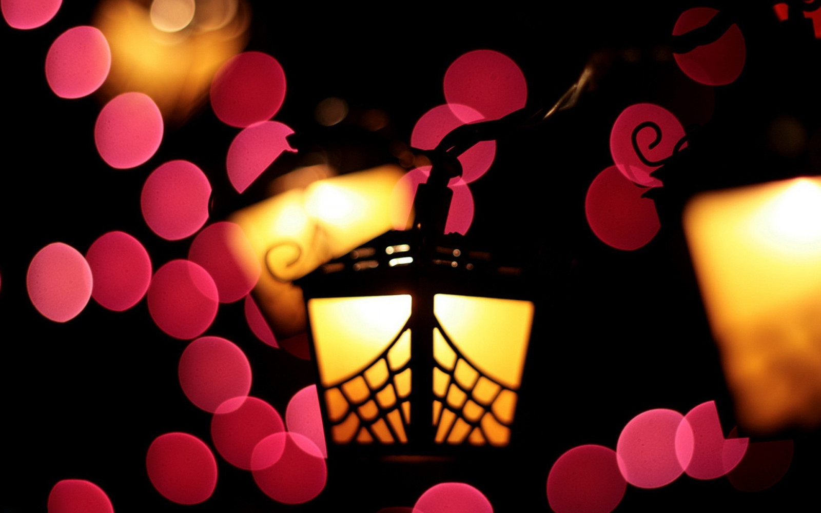 Wallpaper : lampu, ilustrasi, merah, lentera, lingkaran, bokeh, liburan