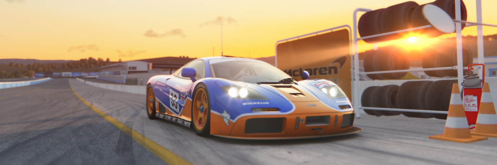 McLaren, racing, car