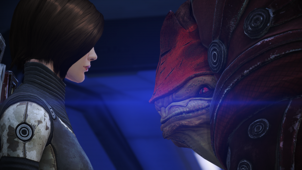 CGI,video games,Mass Effect,Wrex,Urdnot Wrex,Commander Shepard