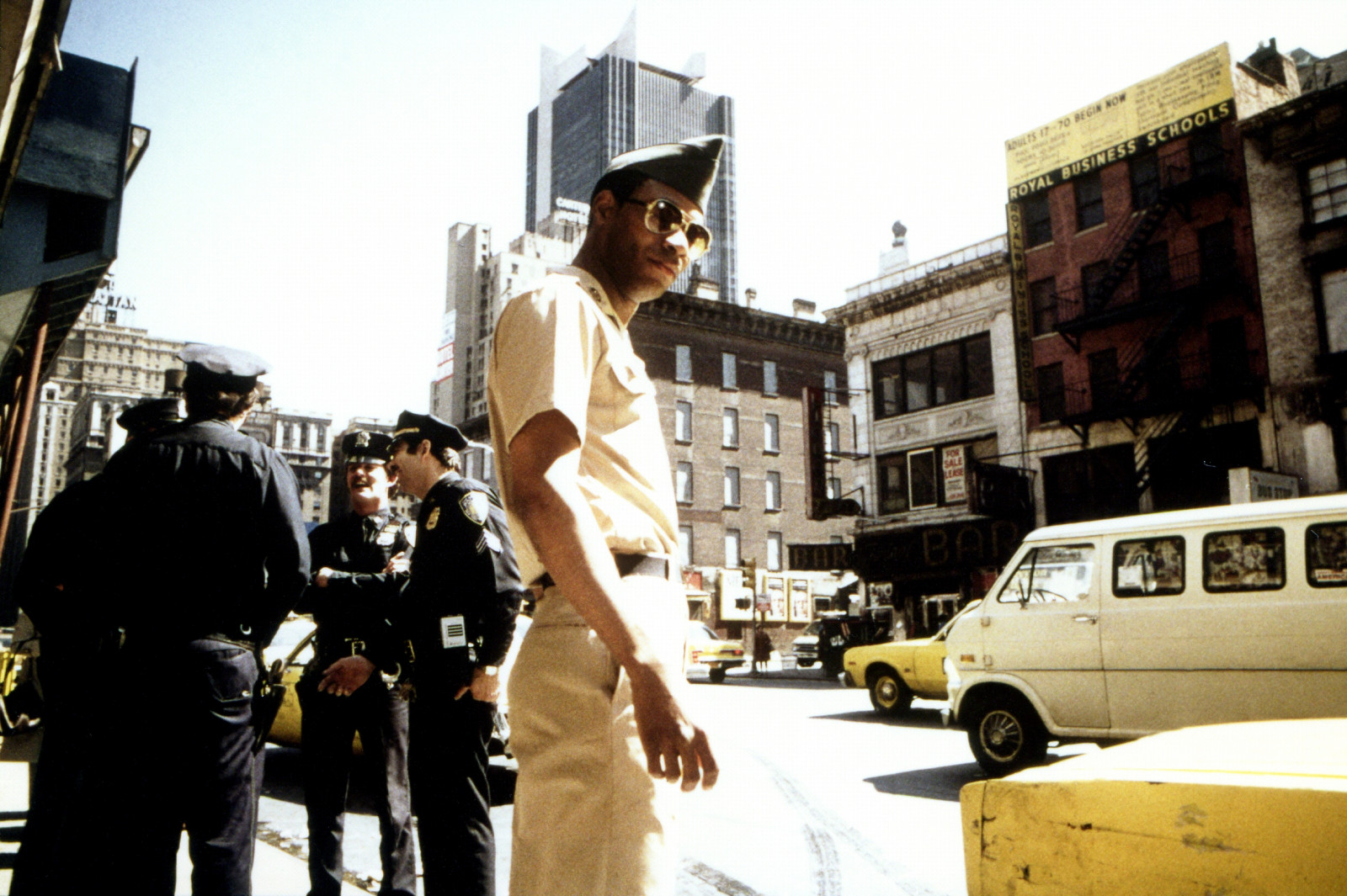 Amerika Birleşik Devletleri, New York, Amerika, asker, Ordu, Manhattan, Sarı küp, polis, Nypd, 1978, büyük elma, 42ndstreet, Denizaltı, Liman otoritesi terminali