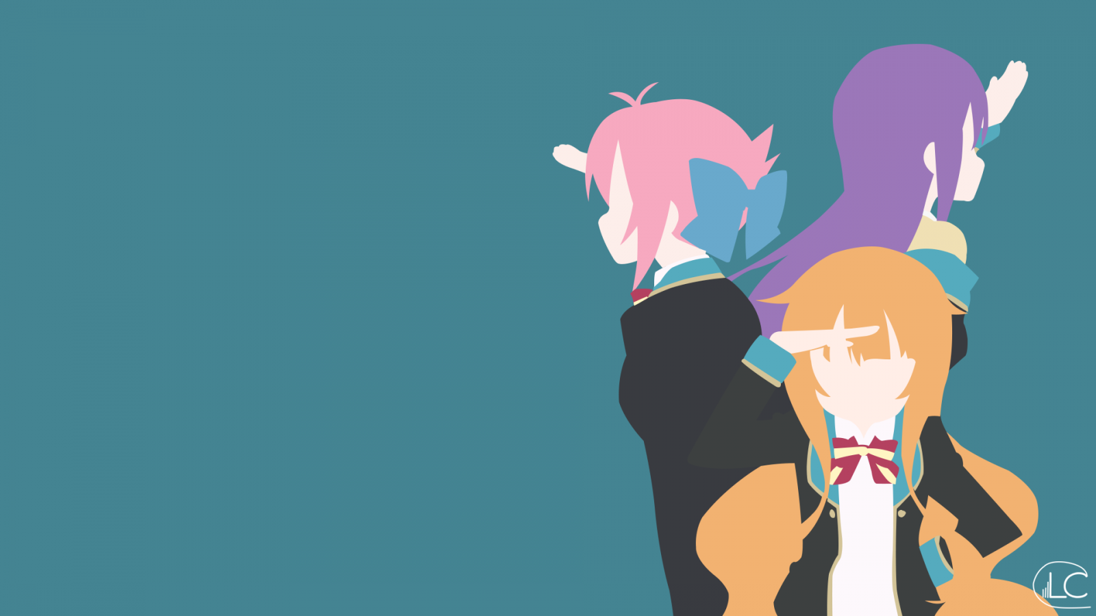 ilustrace, anime dívky, kůň, kreslená pohádka, GJ bu, Shion Sumeragi, Amatsuka Mao, Amatsuka Megumi, ruka, kůň jako savci