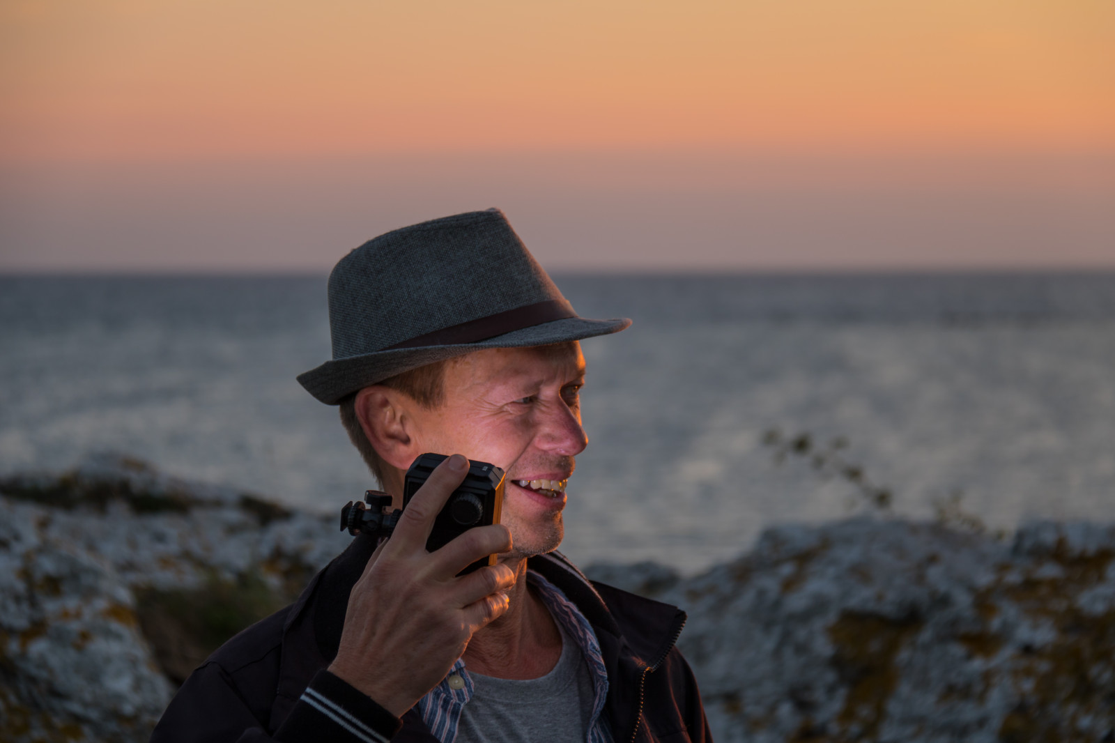 západ slunce, moře, pláž, pobřeží, fotograf, sezóna, oceán, muž, solnedg ng, Gotland, holmh Llar, attackfoto, attackfoto8, za