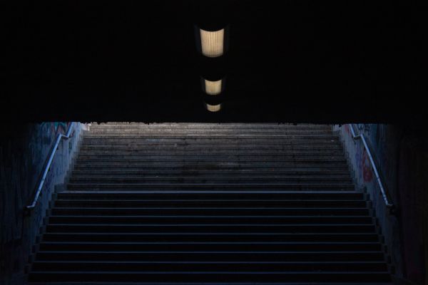 tunnel,stairs,lights,underground,photography