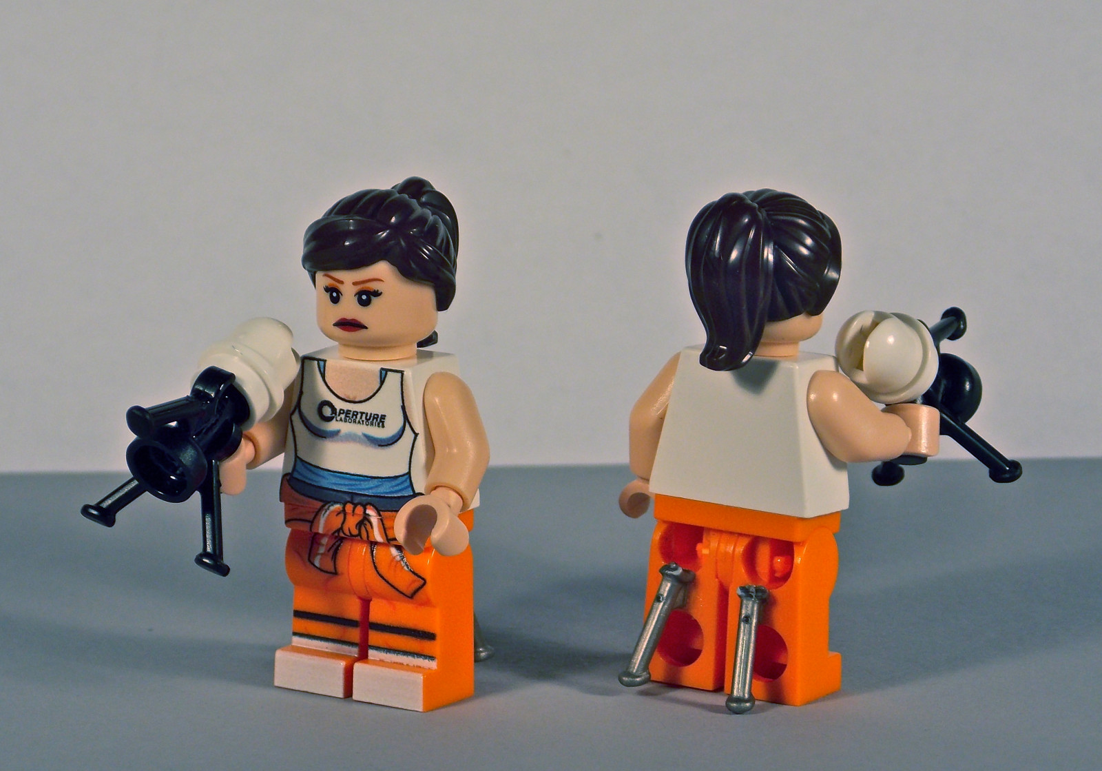 Fondos de pantalla : 2, LEGO, portal, Chell, Minifigura, Ladrillos ...
