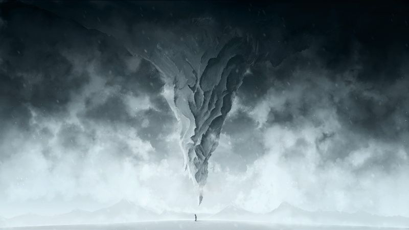 digitální umění, fantasy umění, nebe, umělecká díla, hvězdy, černobílý digitální umění, fantasy umění, nebe, umělecká díla, hvězdy, černobílý