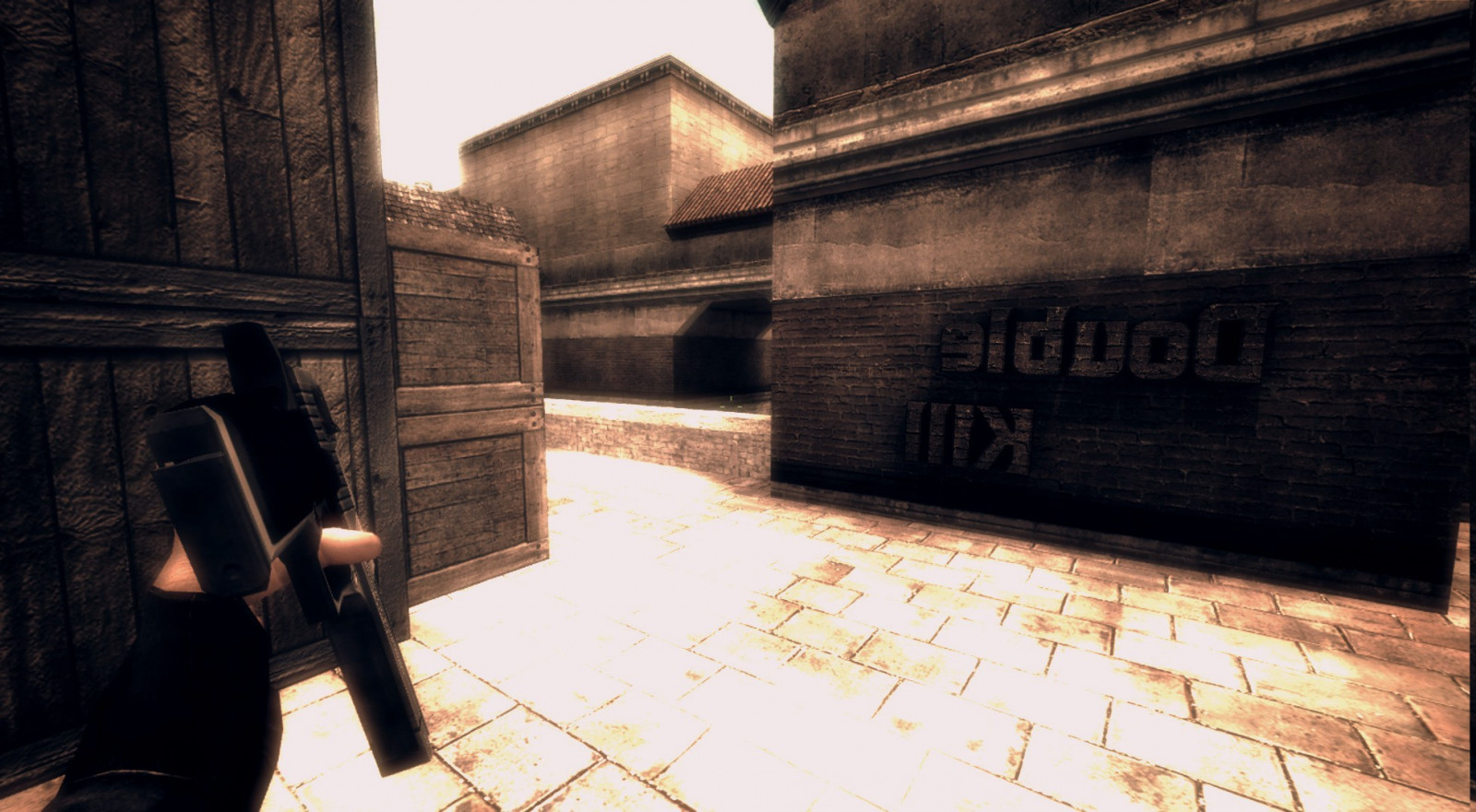 chrám, videohry, ulice, stěna, umělecká díla, Protiúder, UMĚNÍ, alej, obraz, Snímek obrazovky, urban area, dávná historie, 1960x1080 px