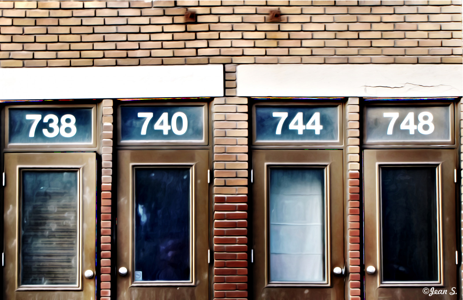Wallpaper : window, building, winter, bricks, numbers, brown, door, day ...