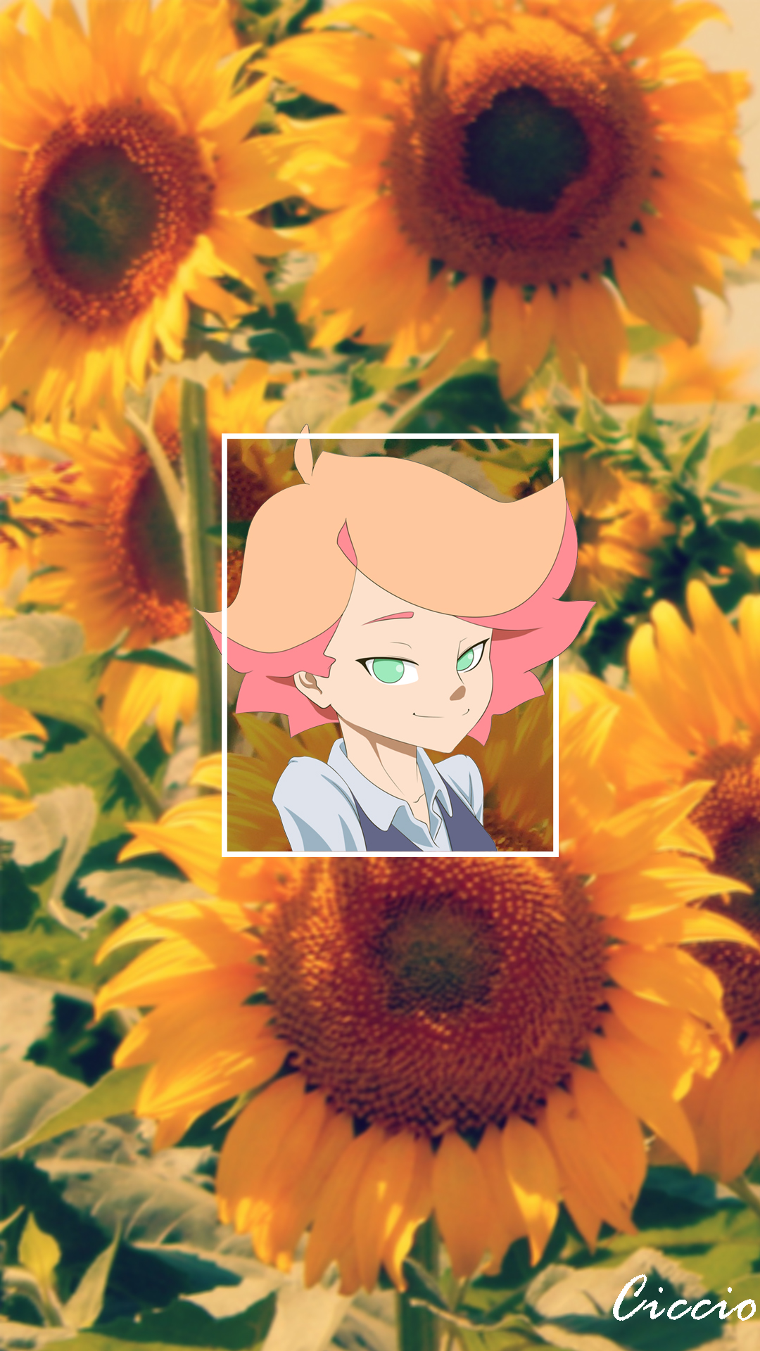 anime, 88 Girl, květiny