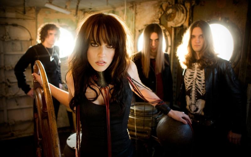 musicien, en chantant, Halestorm, la musique musicien, en chantant, Halestorm, la musique