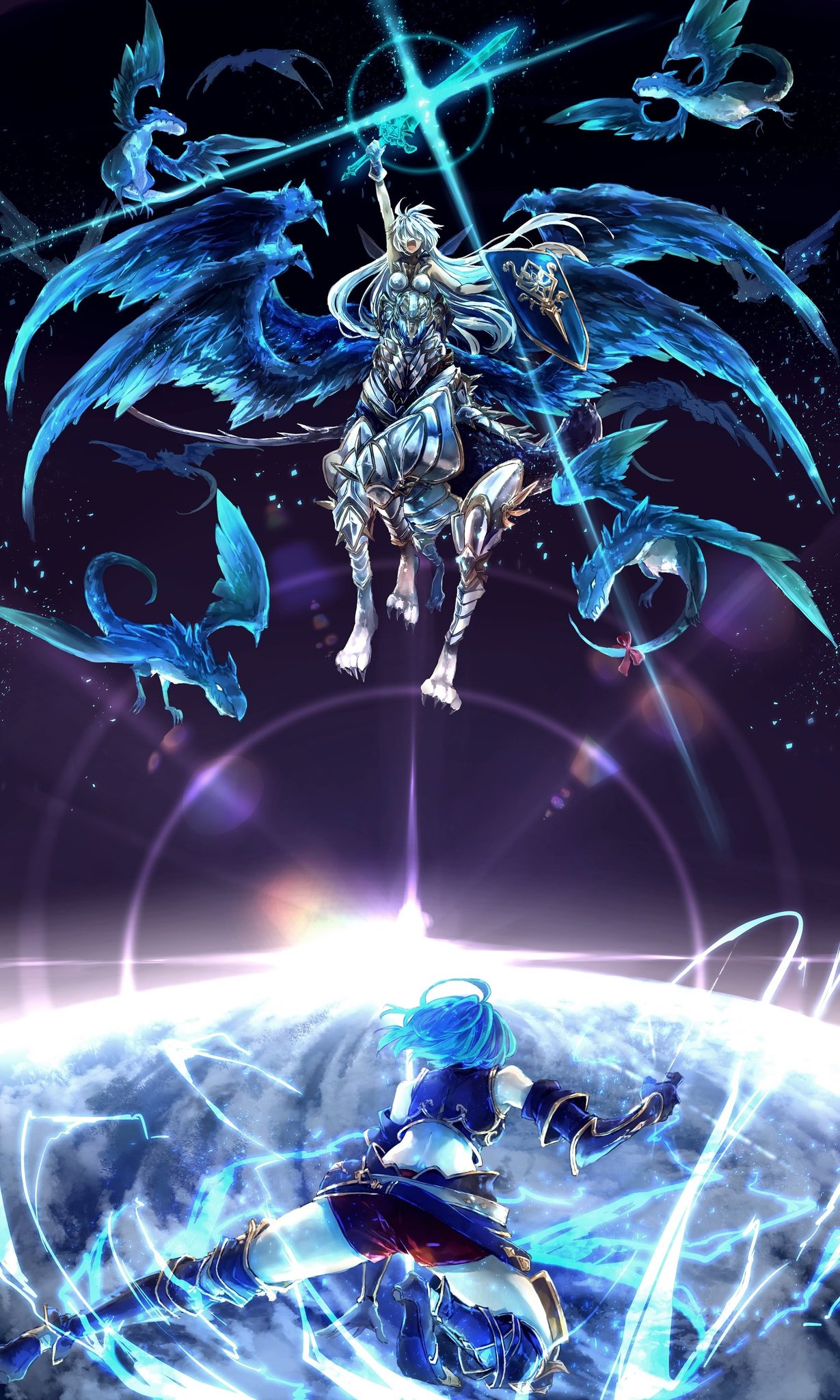 Wallpaper : Granblue Fantasy, Djeeta Granblue Fantasy, Zooey Granblue