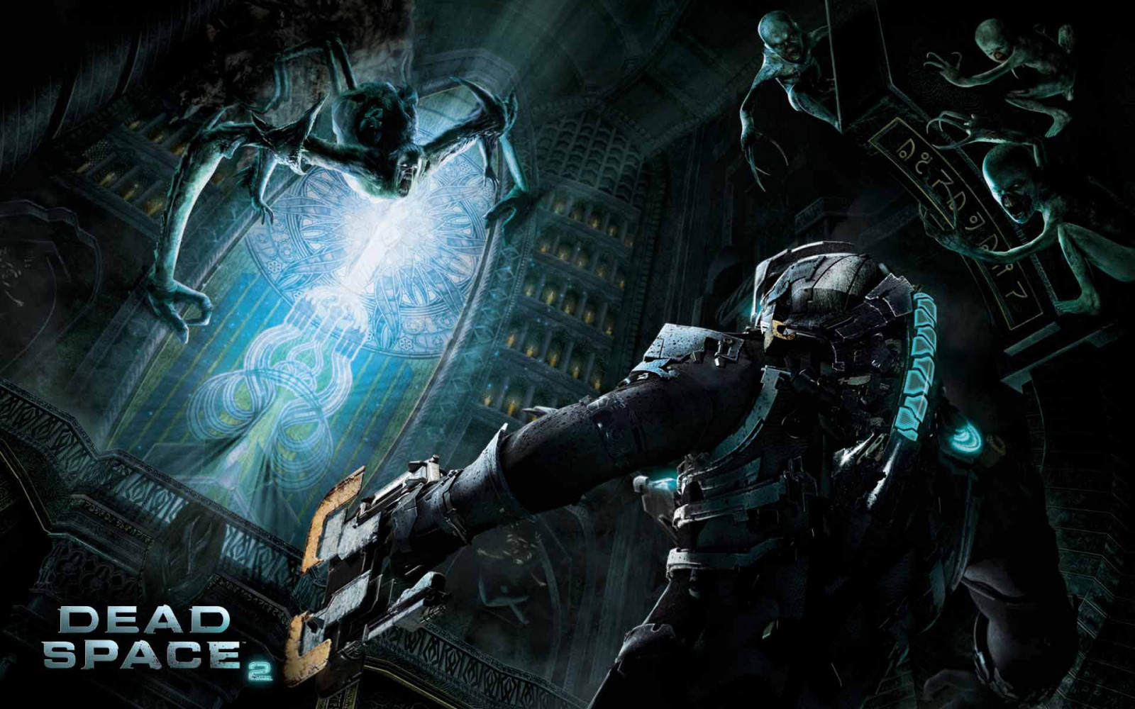 computerspil, Dead Space 2, Dead Space, mørke, skærmbillede, mecha, computer tapet, pc spil